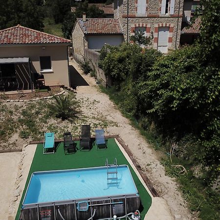 Gite Le Chaudron 1 A 7Pers Avec Piscine Montclar-sur-Gervanne Exterior foto