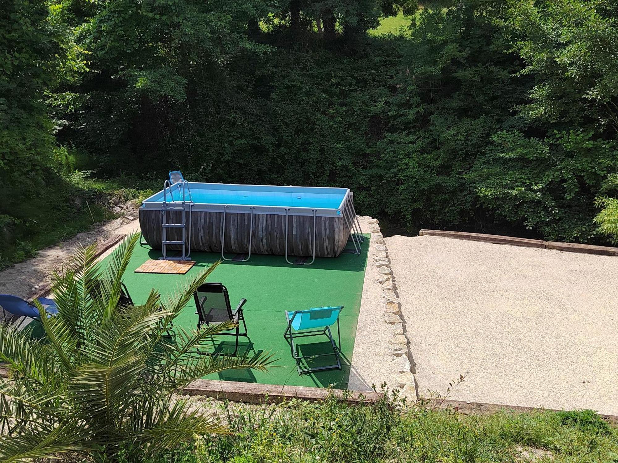 Gite Le Chaudron 1 A 7Pers Avec Piscine Montclar-sur-Gervanne Exterior foto